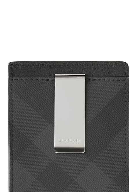 Shop Burberry Chase London Check Card Case 